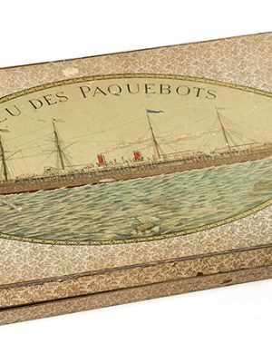 Jeu des paquebots édité au début des années 1900.