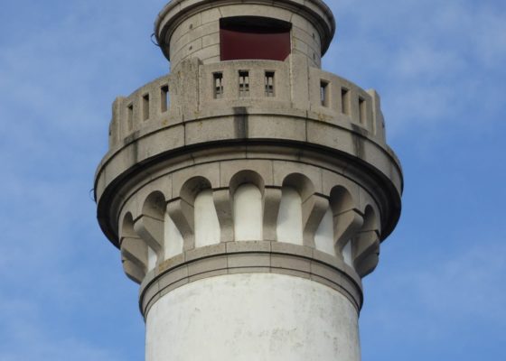 Photographie du haut de la tour du phare de Kerlédé.