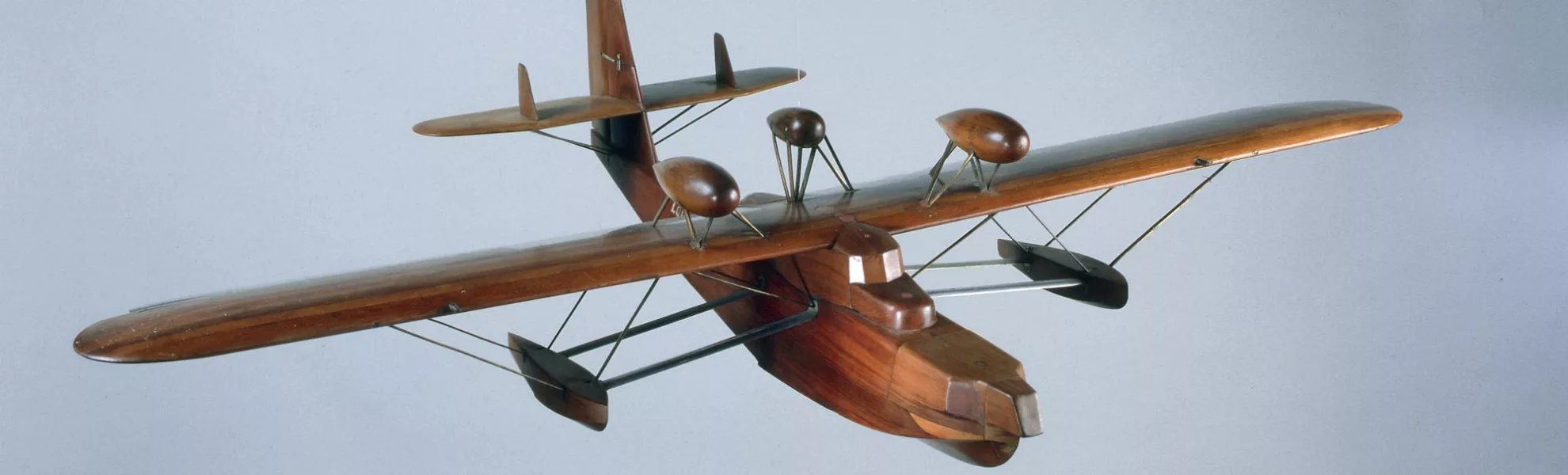 Maquette de soufflerie de l'hydravion Loire 70, réalisée avant 1933.