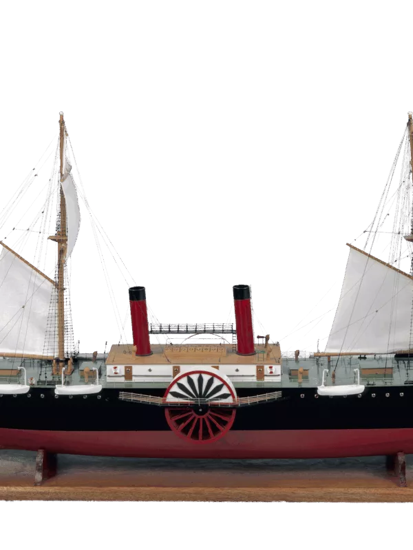 Maquette d'exposition du paquebot Impératrice Eugénie (1865)